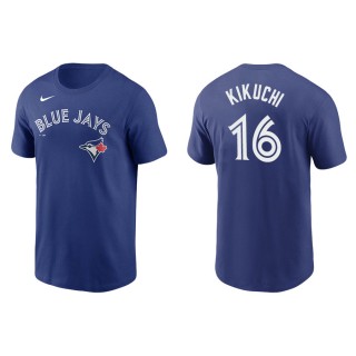 Men's Blue Jays Yusei Kikuchi Royal Name & Number Nike T-Shirt
