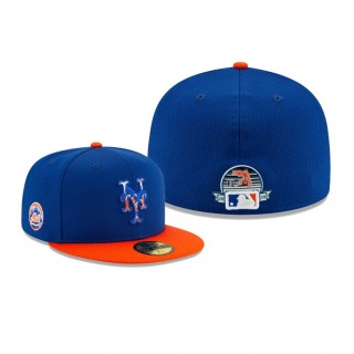 Mets 2020 Spring Training Royal Orange 59FIFTY Fitted Hat
