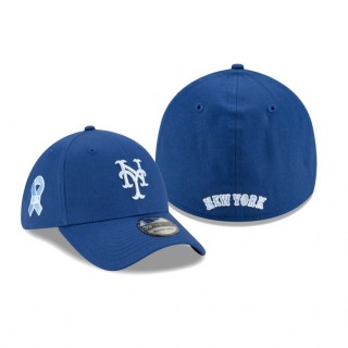 Mets Royal 2021 Father's Day 39THIRTY Flex Hat