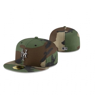 Mets Camo Brushed Hat