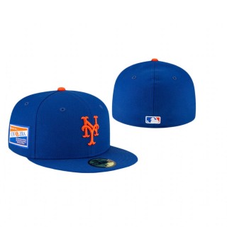 Mets Royal Centennial Collection 59FIFTY Fitted Hat