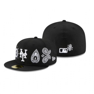 Mets Black Paisley Elements Hat