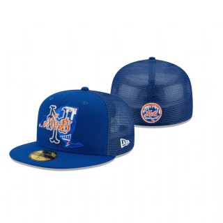 Mets Royal State Fill Meshback Hat