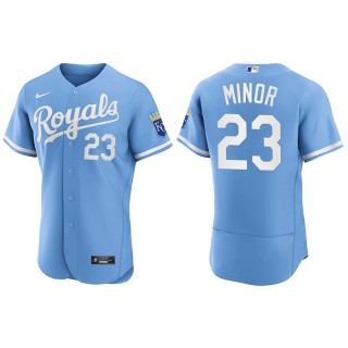 Mike Minor Kansas City Royals Powder Blue 2022 Authentic Jersey
