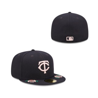Minnesota Twins Double Roses 59FIFTY Fitted Hat