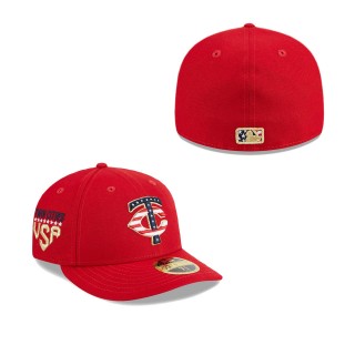 Minnesota Twins Red 2023 Fourth of July Low Profile 59FIFTY Fitted Hat