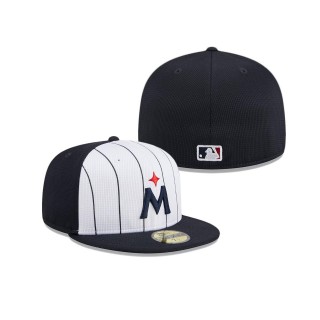 Minnesota Twins White 2024 Batting Practice 59FIFTY Fitted Hat
