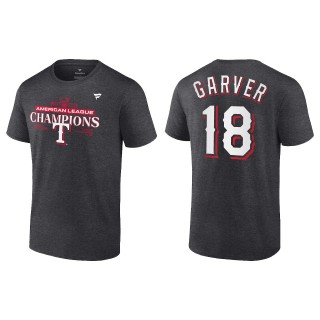 Mitch Garver Texas Rangers Charcoal 2023 American League Champions T-Shirt