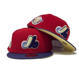 Montreal Expos 25th Anniversary Tulip Collection 59FIFTY Fitted Hat