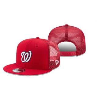 Washington Nationals Red On-Field Replica 9FIFTY Hat