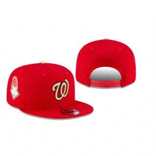 Washington Nationals Red 2020 Gold Program Championship 9FIFTY Adjustable Snapback Hat