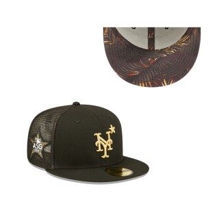 Men's New York Mets Black 2022 MLB All-Star Game On-Field 59FIFTY Fitted Hat