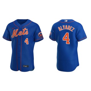 New York Mets Francisco Alvarez Royal Authentic Alternate Jersey