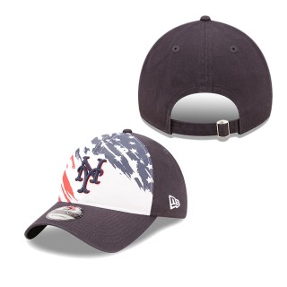 Men's New York Mets Navy 2022 4th of July Independence Day 9TWENTY Adjustable Hat