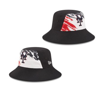 Men's New York Mets Navy 2022 4th of July Independence Day Bucket Hat