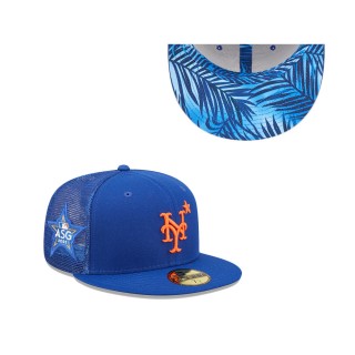 Men's New York Mets Royal 2022 MLB All-Star Game Workout 59FIFTY Fitted Hat