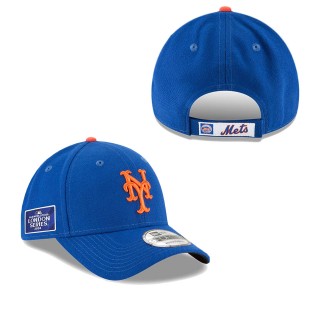 New York Mets Royal 2024 MLB World Tour London Series 9FORTY Adjustable Hat