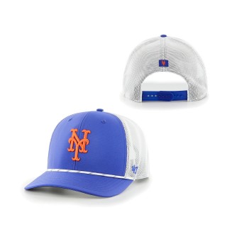 Men's New York Mets Royal Burden Trucker Snapback Hat