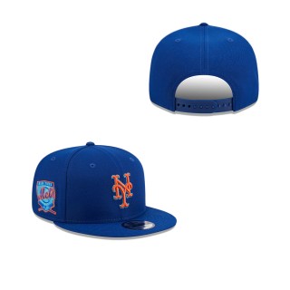 New York Mets Royal 2023 MLB Father's Day 9FIFTY Snapback Hat