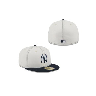New York Yankees Sandy Linen 59FIFTY Fitted Hat