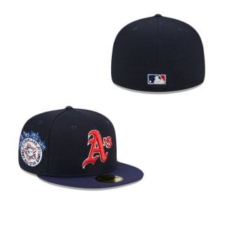 Oakland Athletics Americana Fitted Hat