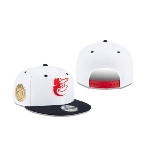 Orioles Americana 9FIFTY Snapback White Hat