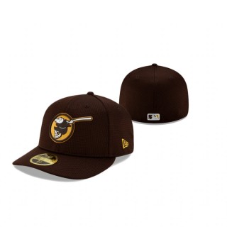 Padres 2021 Clubhouse Brown Low Profile 59FIFTY Cap