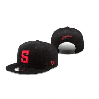 San Diego Padres Black Corduroy 9Fifty Snapback Hat
