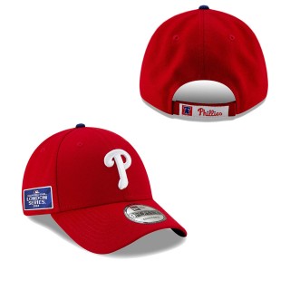 Philadelphia Phillies Red 2024 MLB World Tour London Series 9FORTY Adjustable Hat