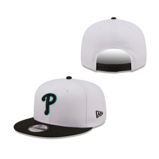 Philadelphia Phillies Spring Two-Tone 9FIFTY Snapback Hat White Black