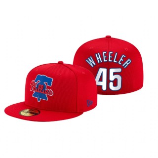 Phillies Zack Wheeler Red 2021 Clubhouse Hat