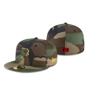 Pirates Green Forest Pop 59Fifty Fitted Hat