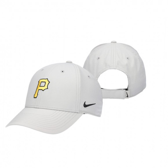 Pittsburgh Pirates Gray Legacy 91 Adjustable Hat