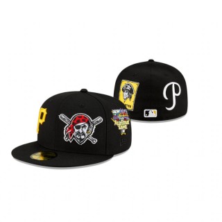 Pirates Patch Pride Black 59Fifty Fitted Cap