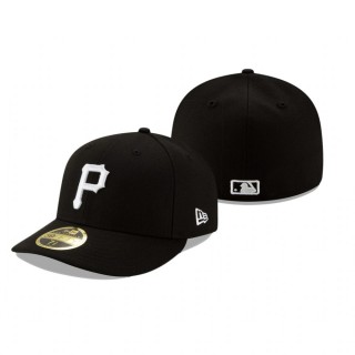 Pirates Black Team Low Profile 59FIFTY Fitted Hat