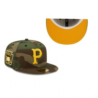 Pittsburgh Pirates Camo Woodland Undervisor 1925 World Series Patch 59FIFTY Hat