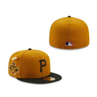 Pittsburgh Pirates 1971 Logo History Fitted Hat
