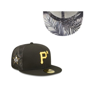 Men's Pittsburgh Pirates Black 2022 MLB All-Star Game Workout 59FIFTY Fitted Hat