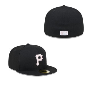 Pittsburgh Pirates Black 2024 Mother's Day On-Field 59FIFTY Fitted Hat