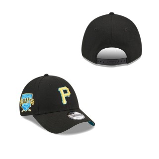 Pittsburgh Pirates Black 2023 MLB Father's Day 9FORTY Adjustable Hat