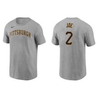 Pittsburgh Pirates Connor Joe Gray Name Number T-Shirt