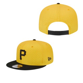 Pittsburgh Pirates Gold Black City Connect 9FIFTY Snapback Adjustable Hat