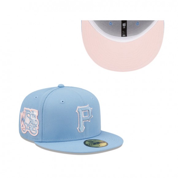 Pittsburgh Pirates Light Blue 76th World Series 59FIFTY Fitted Hat