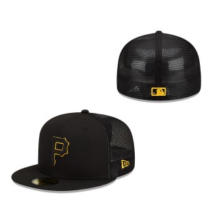 Pittsburgh Pirates 2022 Batting Practice 59FIFTY Fitted Hat Black