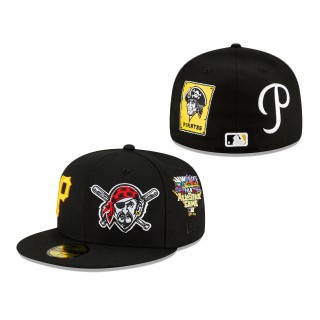 Pittsburgh Pirates Patch Pride 59FIFTY Fitted Hat Black