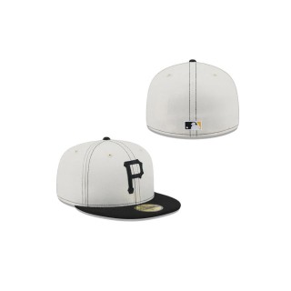 Pittsburgh Pirates Sandy Linen 59FIFTY Fitted Hat