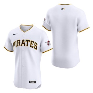 Pittsburgh Pirates White Home Elite Jersey