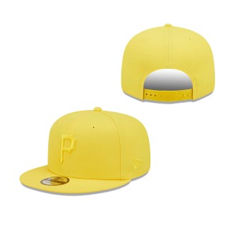 Men's Pittsburgh Pirates Yellow Spring Color Pack 9FIFTY Snapback Hat