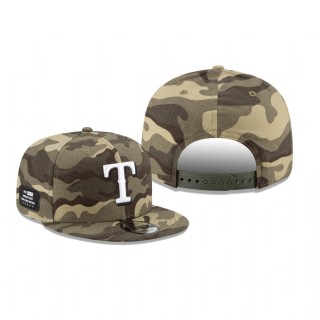 Texas Rangers Camo 2021 Armed Forces Day 9FIFTY Hat
