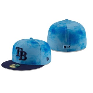 Tampa Bay Rays 2019 Father's Day 59FIFTY Fitted On-Field Hat